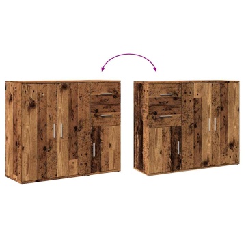 Dulap, lemn vechi, 91x29,5x75 cm, lemn prelucrat - Img 7