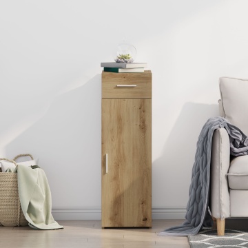 Dulap, stejar artizanal, 30x42,5x93 cm, lemn prelucrat - Img 3