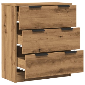 Dulap, stejar artizanal, 60x30x70 cm, lemn prelucrat - Img 6