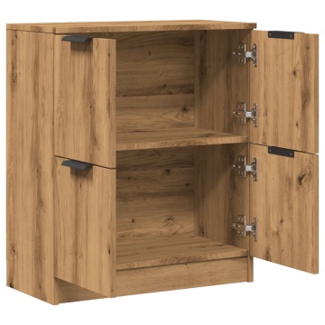 Dulap, stejar artizanal, 60x30x70 cm, lemn prelucrat - Img 6