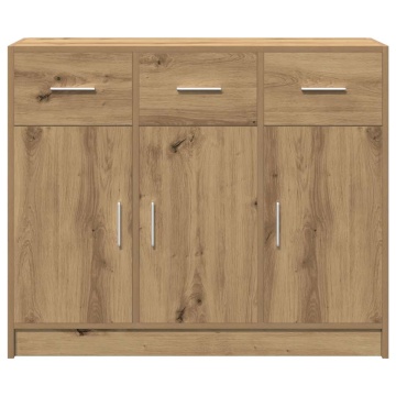 Dulap, stejar artizanal, 91x28x75 cm, lemn prelucrat - Img 4