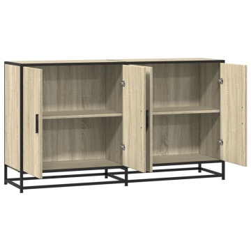 Dulap, stejar sonoma, 134x35x76 cm, lemn prelucrat - Img 6