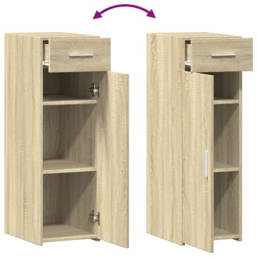 Dulap, stejar sonoma, 30x42,5x93 cm, lemn prelucrat - Img 6