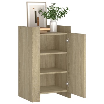 Dulap, stejar sonoma, 45x35x75 cm, lemn prelucrat - Img 3