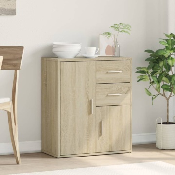 Dulap, stejar sonoma, 60x31x70 cm, lemn prelucrat - Img 3