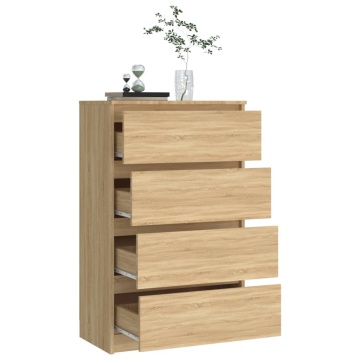 Dulap, stejar sonoma, 60x35x98,5 cm, lemn prelucrat - Img 8