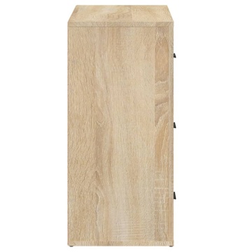 Dulap, stejar sonoma, 80x33x70 cm, lemn compozit - Img 8