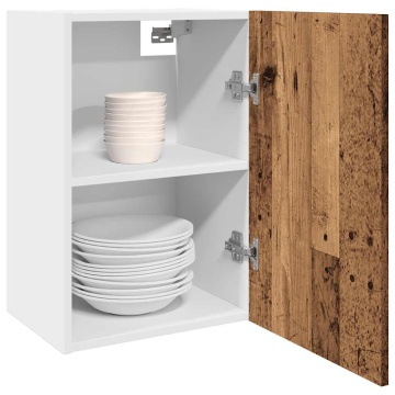Dulap suspendat, lemn vechi, 40x31x60 cm, lemn prelucrat - Img 1