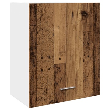 Dulap suspendat, lemn vechi, 50x31x60 cm, lemn prelucrat - Img 2