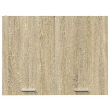Dulap suspendat, stejar Sonoma, 80 x 31 x 60 cm, PAL - Img 8