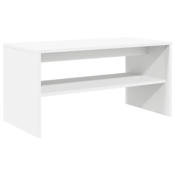 Dulap TV alb 60x40x40 cm lemn prelucrat - Img 2