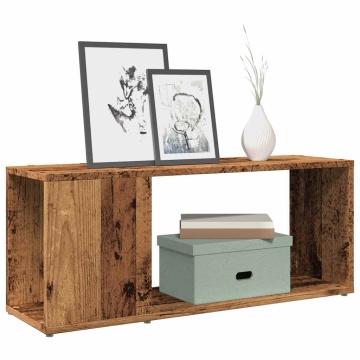 Dulap TV Lemn vechi 80x24x32cm Lemn prelucrat - Img 1