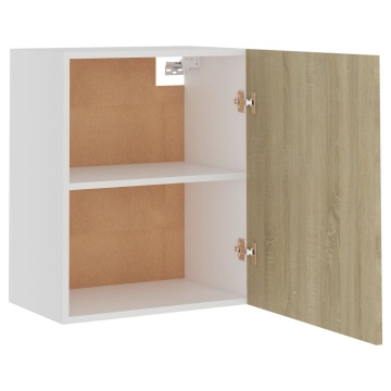 Dulapuri suspendate, 2 buc., stejar Sonoma, 50x31x60 cm, PAL - Img 5