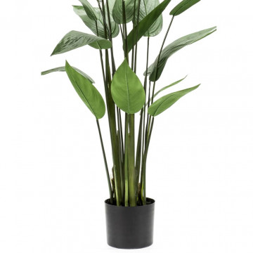 Emerald Plantă Heliconia artificială, verde, 125 cm, 419837 - Img 4