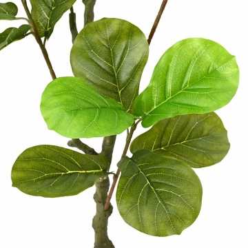 Ficus artificial 30 de frunze 125 cm verde - Img 2