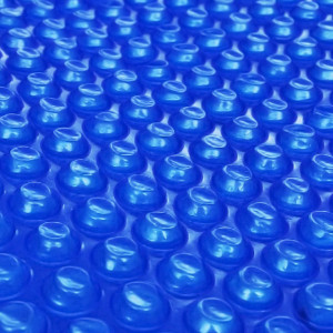 Folie solară plutitoare piscină, rotundă, PE, 455 cm, albastru - Img 1