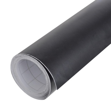 Folii auto, 2 buc., negru mat, 100x150 cm + 50x150 cm - Img 3