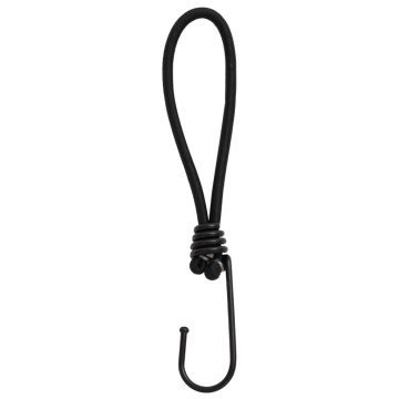 Funie elastică cu cârlige, 50 buc., 17 cm - Img 2