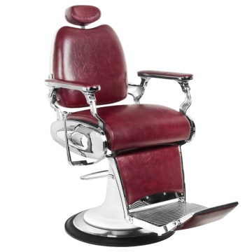 Gabbiano fotoliu frizer stil moto burgundy - Img 1
