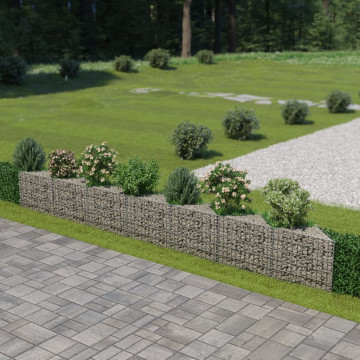 Gabion perete, oțel galvanizat, 450 x 30 x 50 cm - Img 1