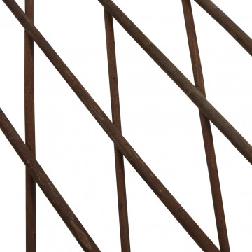 Gard cu zăbrele, 5 buc.,180 x 60 cm, salcie - Img 5