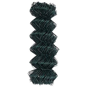 Gard din plasă Green 0.4x25 m Oțel - Img 4