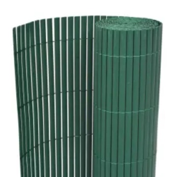 Gard pentru grădină cu 2 fețe, verde, 110x500 cm - Img 2