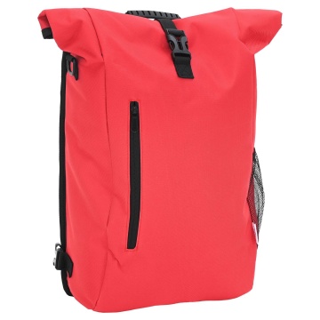 Geanta pentru bicicletă pentru portbagaj 20 L Roșu 31x13x58 cm - Img 2