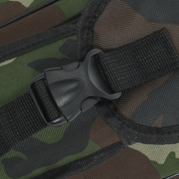 Geantă pentru undiță, verde camuflaj, 150 cm, țesătură oxford - Img 5