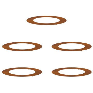 Ghiveci din oțel corten Oțel corten Mare Inserții decorative - Img 2