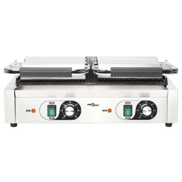 Grill Panini dublu cu striații, 57x30,5x20 cm, 3600 W - Img 5