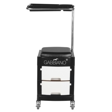 Helper - scaun pedichiura 16 plus negru/alb - Img 2