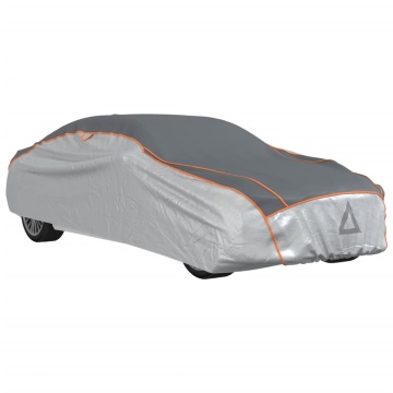 Husă auto de Sedan, protecție grindină, complet, gri/argintiu L - Img 2