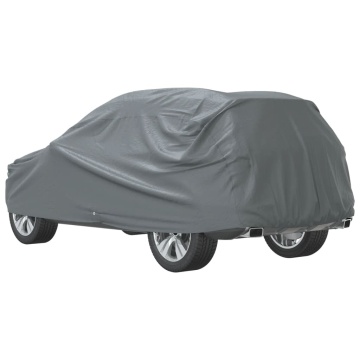 Husă auto pentru SUV, textil nețesut, completă, gri, M - Img 6