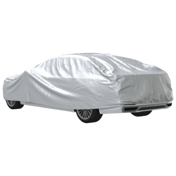 Husă auto Sedan, curele cu cataramă, complet, argintiu M PEVA - Img 6