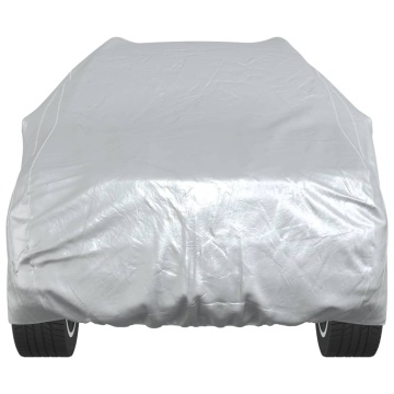 Husă auto SUV, curele cu cataramă, complet, argintiu L PEVA - Img 8