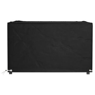 Husă pentru mobilier de grădină, 8 ocheți, 125x125x75 cm pătrat - Img 3