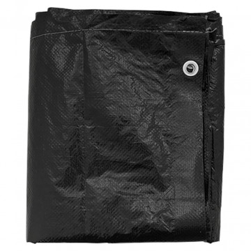 Husă pentru mobilier de grădină, 8 ocheți, 180x122x75 cm pătrat - Img 4