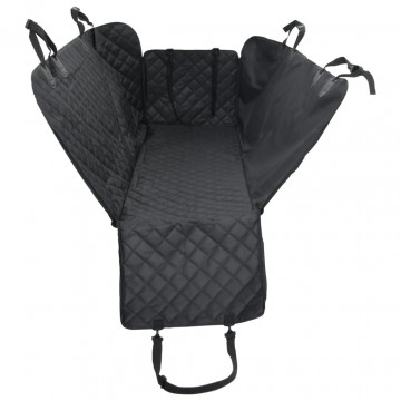 Husă scaun auto pentru câini, negru, 137x46x50 cm - Img 8
