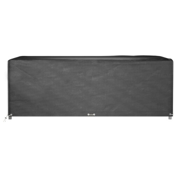 Huse mobilă grădină, 2 buc, 12 ocheți 240x180x80cm, rectangular - Img 3