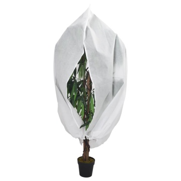 Huse pentru plante din fleece cu fermoar 4 buc 70 g/m² 1x1,55 m - Img 2