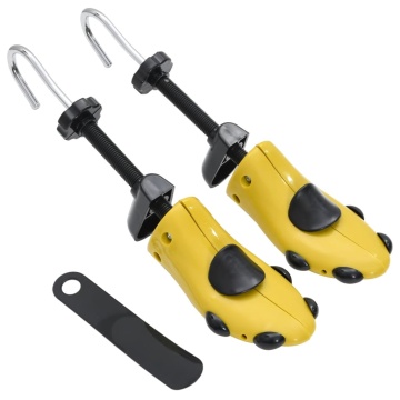 Întinzătoare de pantofi cu corn, galben, EU 37-41, plastic - Img 1
