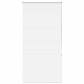 Jaluză cu role opace alb 70x150 cm lățime material 65,7 cm - Img 1
