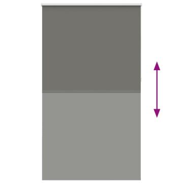 Jaluză cu role opace gri 120x230 cm Lățime material 116,6 cm - Img 8