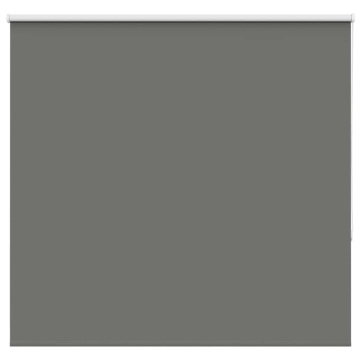 Jaluză cu role opace gri 160x175 cm lățime material 156,6 cm - Img 1
