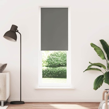 Jaluză cu role opace gri 70x210 cm lățime material 65,7 cm - Img 2