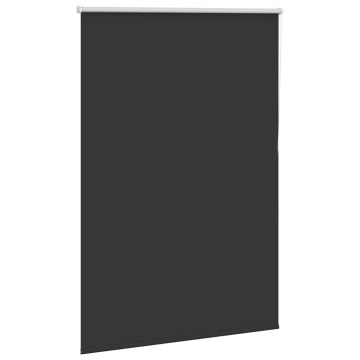 Jaluză cu role opace negru 105x150 cm lățime material 100,7 cm - Img 3