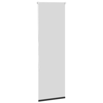 Jaluză cu role opace negru 40x150 cm lățime material 35,7 cm - Img 4