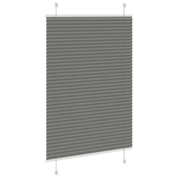 Jaluză plisată Antracit 100x150 cm Lățime țesătură 99,4 cm - Img 4