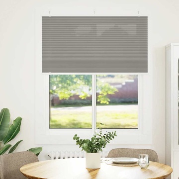 Jaluză plisată Antracit 105x150 cm Lățime țesătură 104,4 cm - Img 2